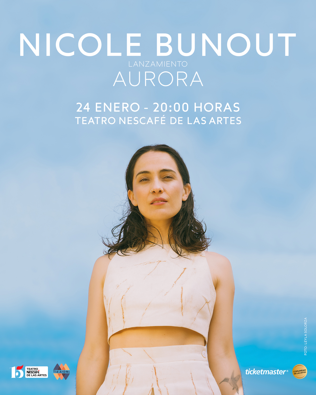 Nicole Bunout lanza nuevo disco con sensorial e introspectivo concierto