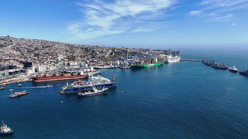 Crecen transferencias de carga en puerto de Valparaíso